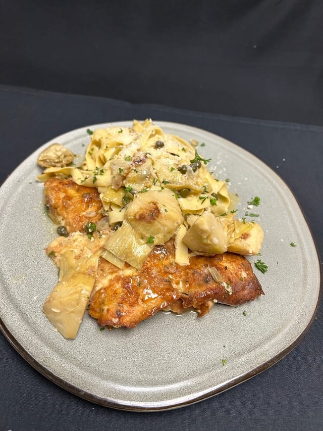 Chicken Tosca "Piccata".