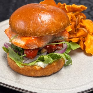 Salmon Burger
